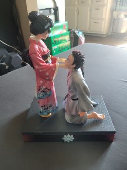 Demon Slayer: Akaza & Koyuki Figures