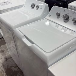 Ge Topload, Washer And Gas Dryer