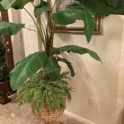 6/7 Ft Artificial  Banana Leaf Floor Plant 