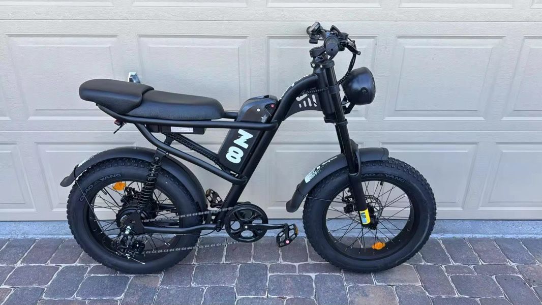 Riding Times Z8S 32mph, Up To 130 Mile Range, Full Suspension, 20 Inch Fat Tires