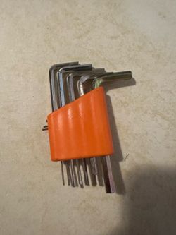 13 piece sae regular hex key set, 3/64" - 3/8"