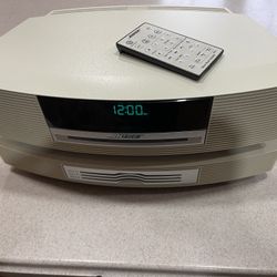 Bose Wave With Multi Cd Changer And Remote Plus Bluetooth Connected 