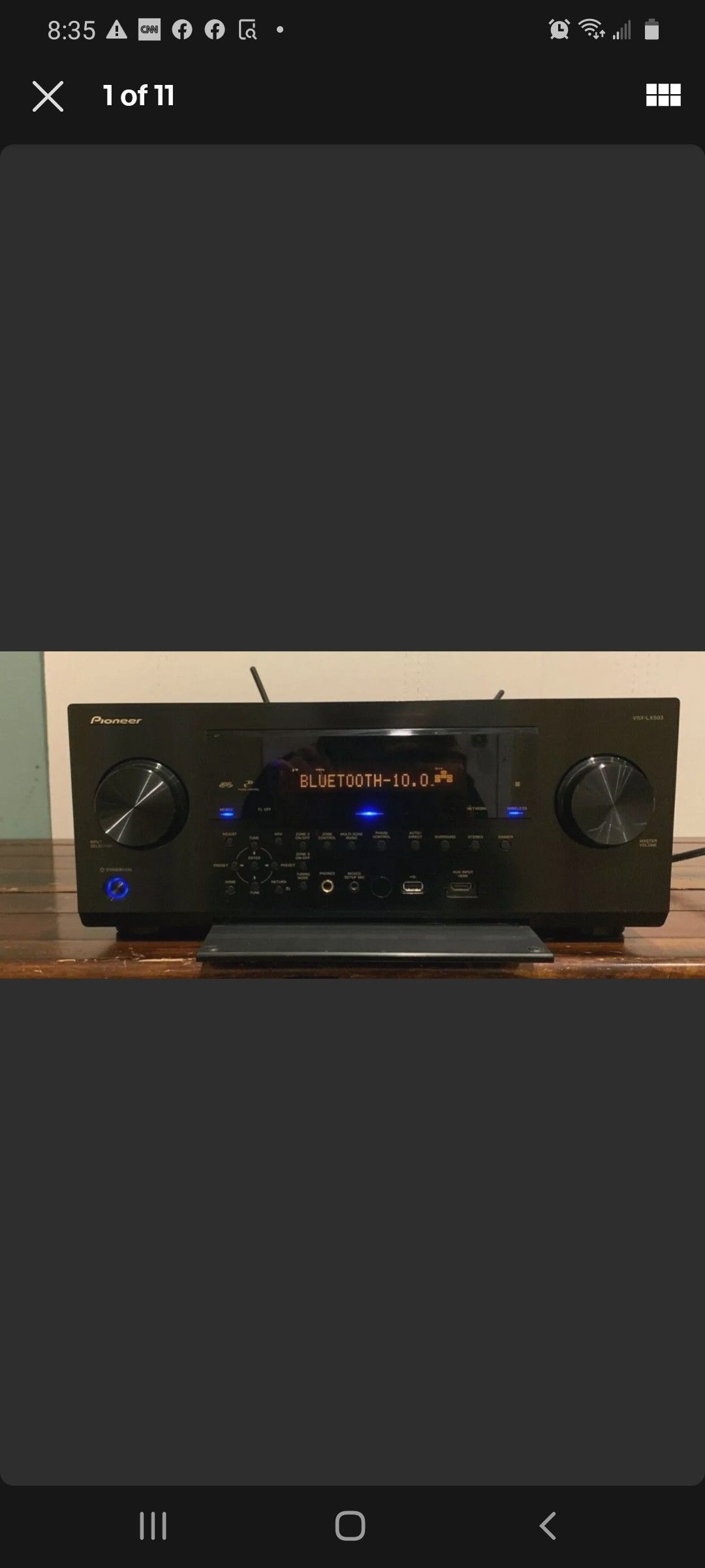 Vsx-lx503 Pioneer 9.2 channel Atmos Receiver Like New