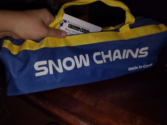 Snow chains $15