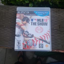 Mlb 12 The Show Ps3