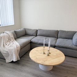 City Furniture Modular Gray Cloud Couch