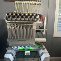 Romaker Embroidery Machine. LIKE NEW