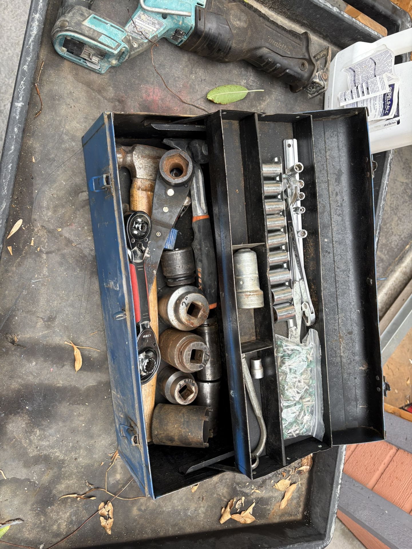 Tool Box With Tools 