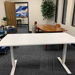 Moving Sale - Desk 30” X 60”  Height Adjusts Manually 