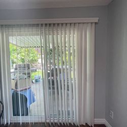 blinds for sliding doors 74 3/8 width bi 81 Height