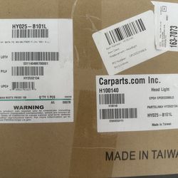 2006 Hyundai Santa Fe Headlights