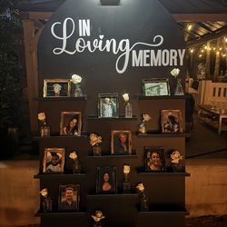 Custom Built Memory Wall To Rent Or Buy