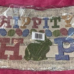 Easter Bunny Eggs Hippity Hop 18” x 12.5” Set Of 4 Placemats Place Mats NEW in Package!