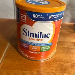 Similac Sensitive 12.5 oz  Formula Can 