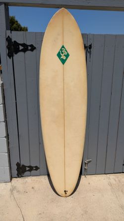 7'0 surfboard funboard 2+1