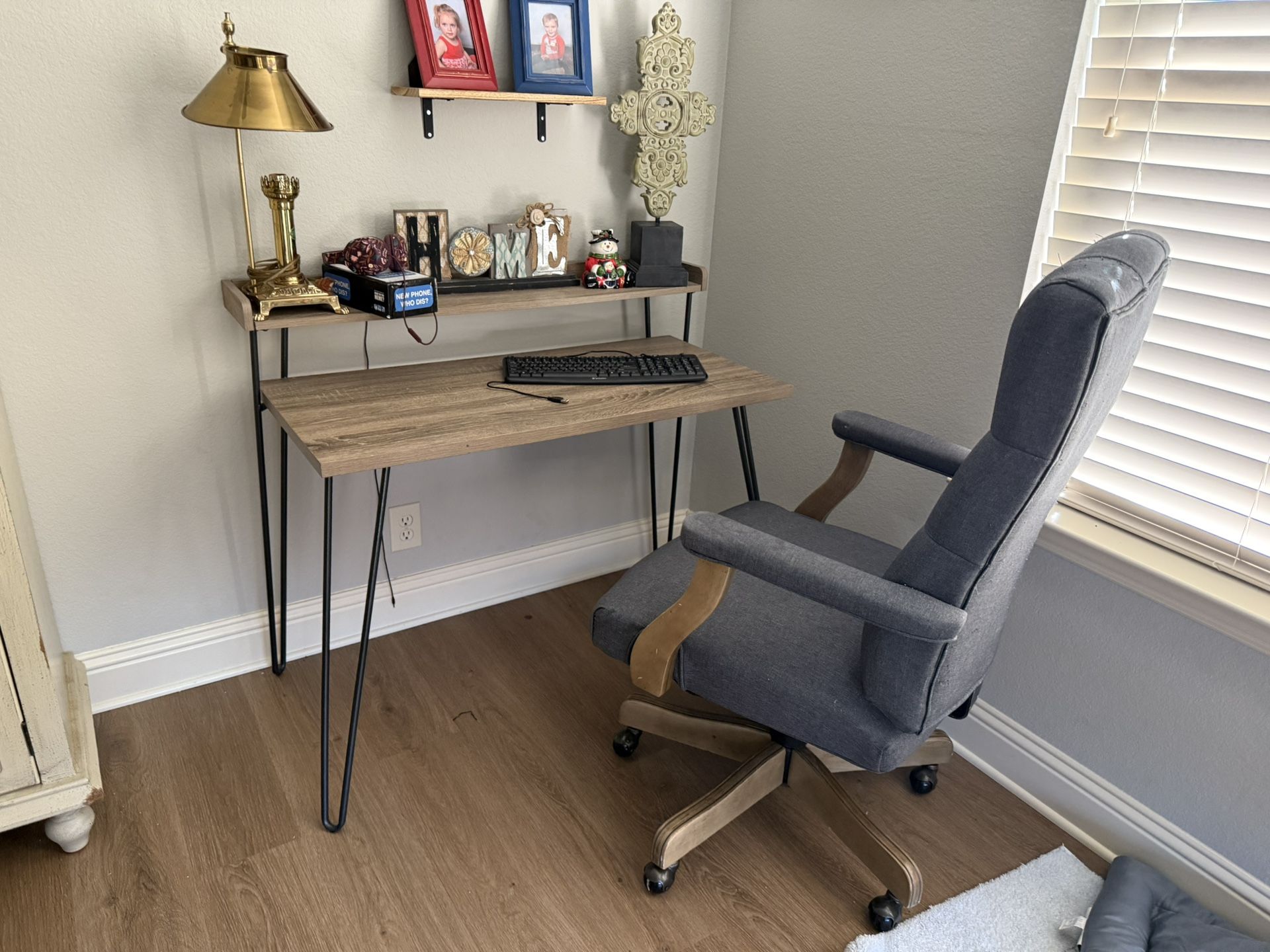 Desk And Chair