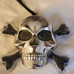 Skull & Crossbones Necklace lights Up