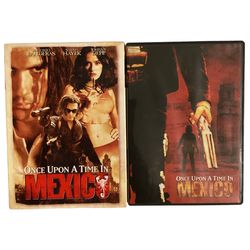 Once Upon A Time In Mexico DVD 2004 Johnny Depp Antonio Banderas Slip Cover