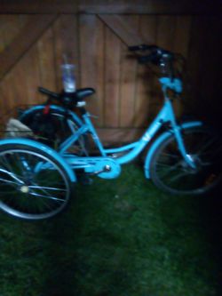 Three-wheel trike works good two or three times don't have time for it