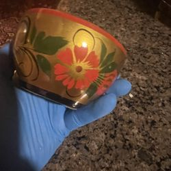 Russian Bowl Hand Painted