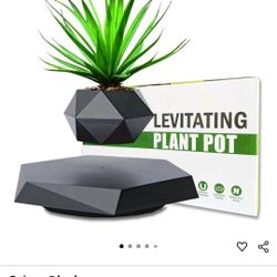 Levitating Plant Pot, Floating Plant Pot for Air Bonsai Planter, Magnetic Levitating Flower Pot Planter for Office Home Decoration, Ideal Home Gifts f