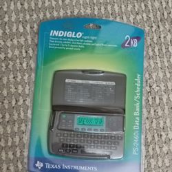 Texas Instruments Data Bank Calculator Organizer Alarm New 
