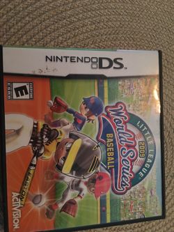 Nintendo ds little league World Series baseball 09