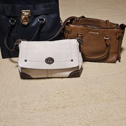Authentic Michael Kors And Coach Purses 