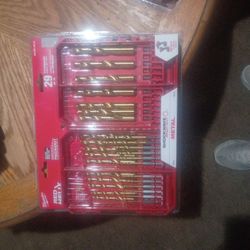 Mikwuakkee Red Helix Drill Bit Set