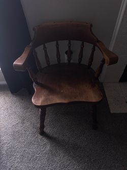 Vintage wooden chair