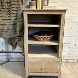 Oak Cabinet/Bookshelf