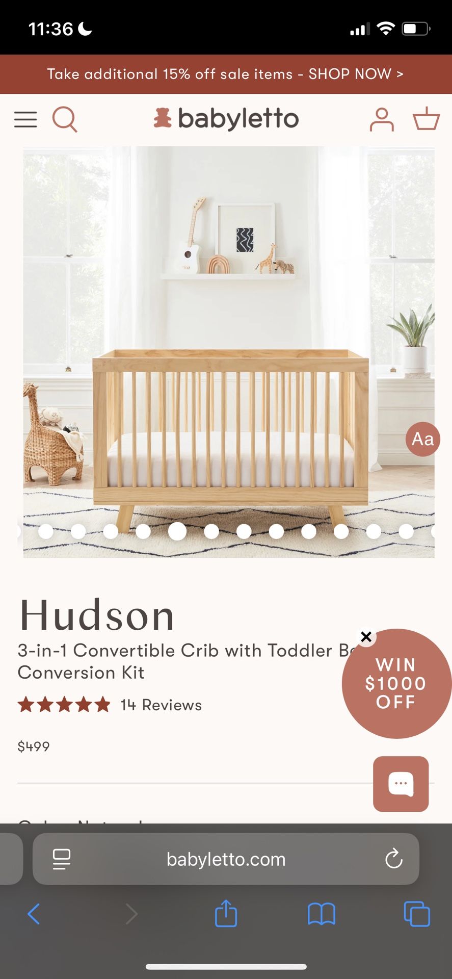 3 In 1 Crib