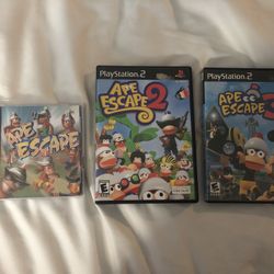 Ape Escape 1, 2, 3 Ps2