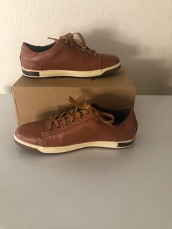 Men Shoes Yellow Brown Size 9