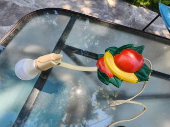 ​Vintage Retro Fruit Wall Sconce Lamp Mid Century Modern Kitchen Light Kitsch