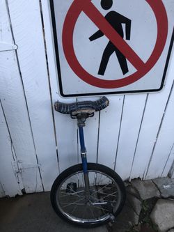 Vintage unicycle let’s make a deal