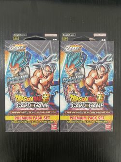 Dragon Ball Super Dawn of the Z Legends - Premium Pack Set