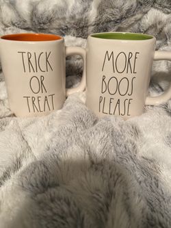 Rae Dunn Halloween Mugs