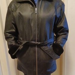 Wilson's Leather Faux-Shearling Coat