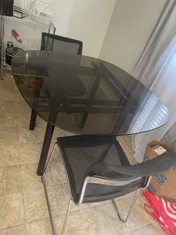 Glass table