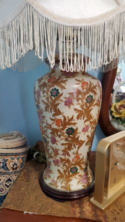 Pair of Porcelian Lamps