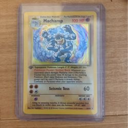 First Edition Machamp 