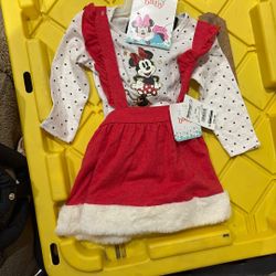 Minnie Mouse Christmas Outfit 