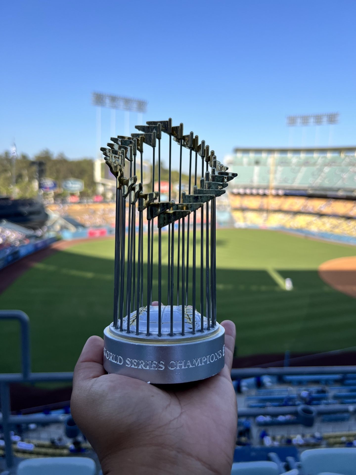 Dodgers 2024 World Series Championship Trophy