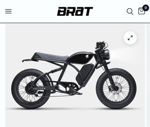 Volcon Brat Ebike - All Black