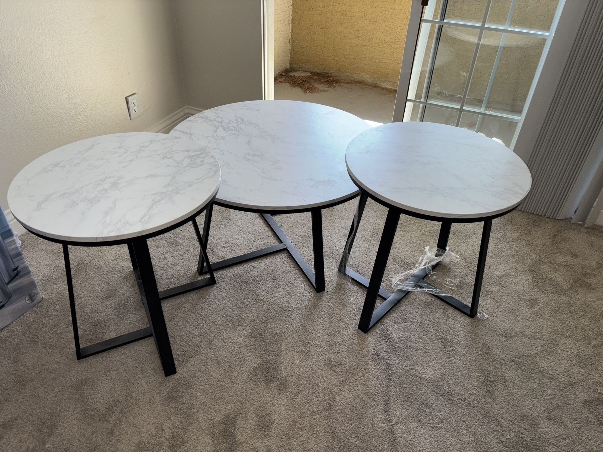Coaster: Hugo 3-Piece Coffee Table Set