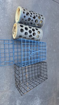 Lobster Crab Bait Tube And Cage 4x