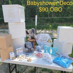 Baby Shower Decor Items