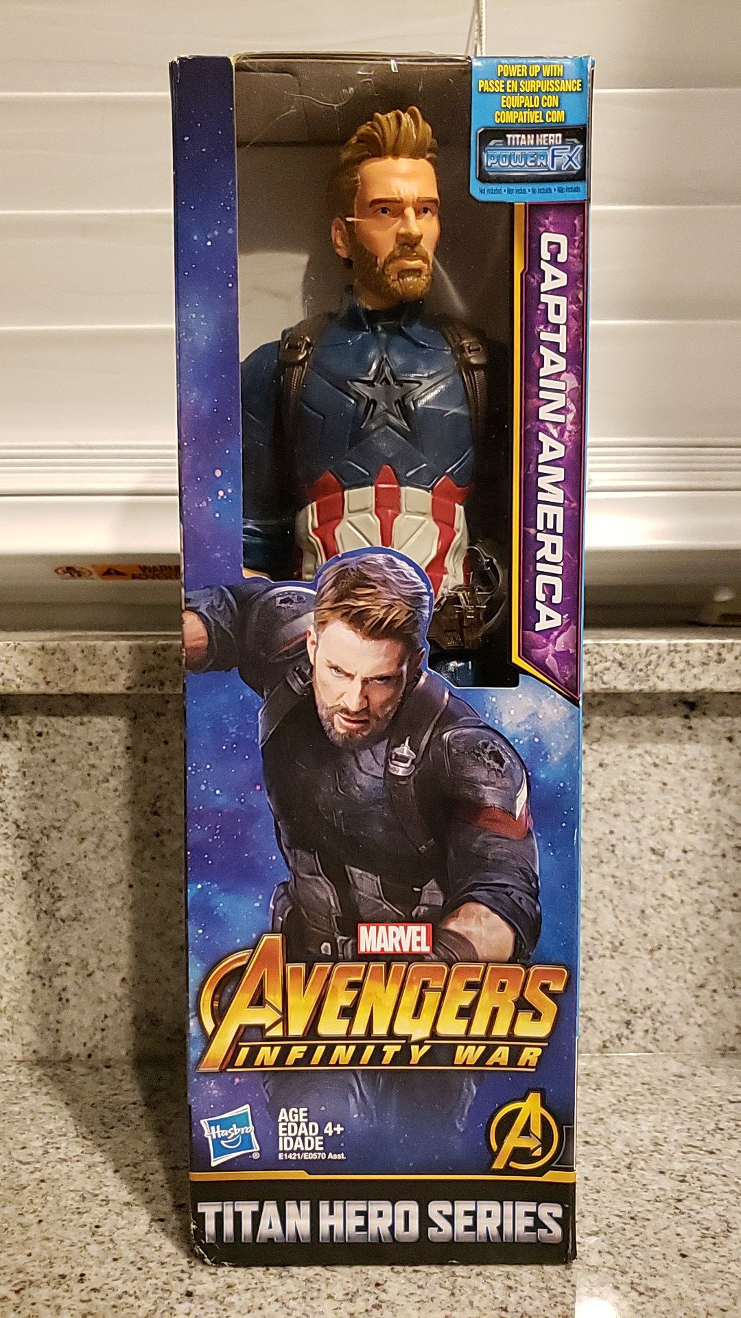 Hasbro Marvel Avengers Infinity War Titan Hero Series Captain America