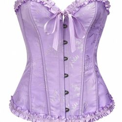 purple corset 